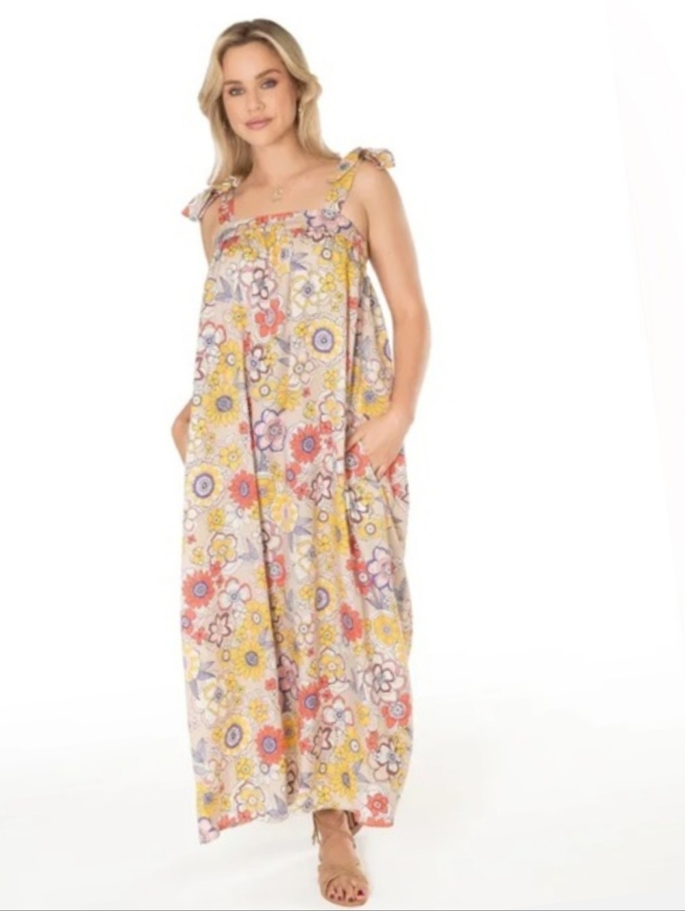 Tori Richard Summer Somewhere Maxi Dress size XL